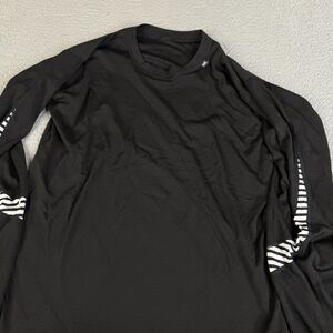 HELLY HANSEN Shirt Mens XL Black Long Sleeve Base Layer Winter Cold Gear